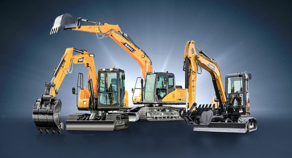 Construction machinery SANY Europe