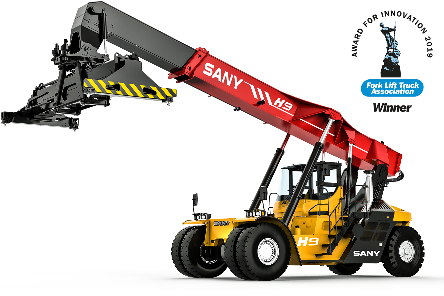 SANY Award for Innovation 2019 Winner SRSC45H9 Reach Stacker